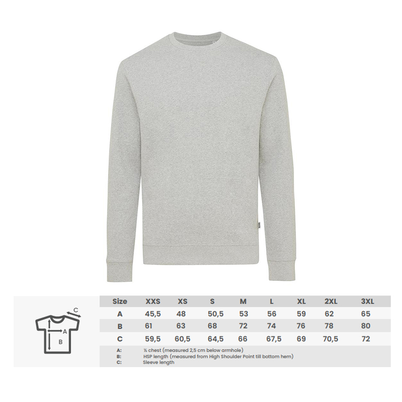 Unisex sweater recycled - Image 3